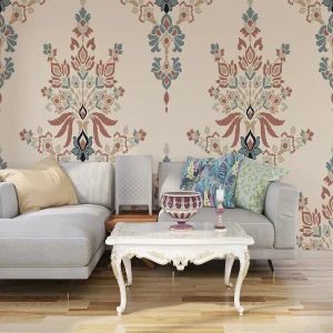Home 6 Antique Garden Pattern Wallpaper
